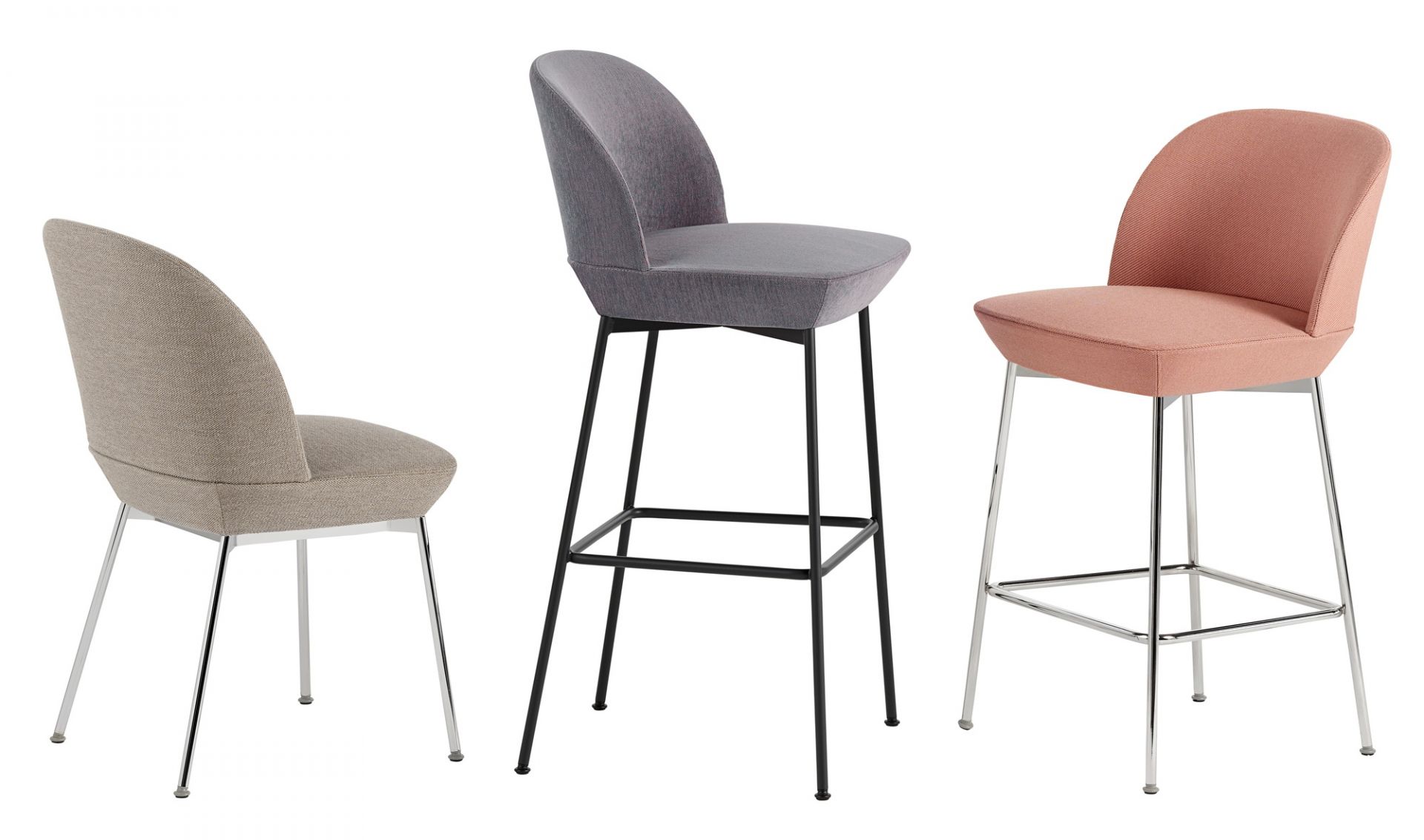 Oslo Bar Stool H 75 cm Muuto