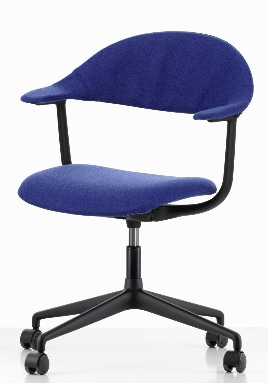 Mynt back and seat Plywood office swivel chair Vitra