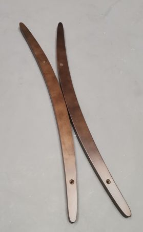 Skids for Eames Plastic Arm Chair RAR Rocking Chair AHORN DUNKEL VITRA SINGLE PIECE