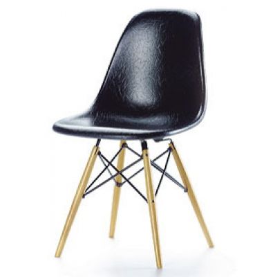 DSW schwarz [1950] Miniatur Chair Vitra