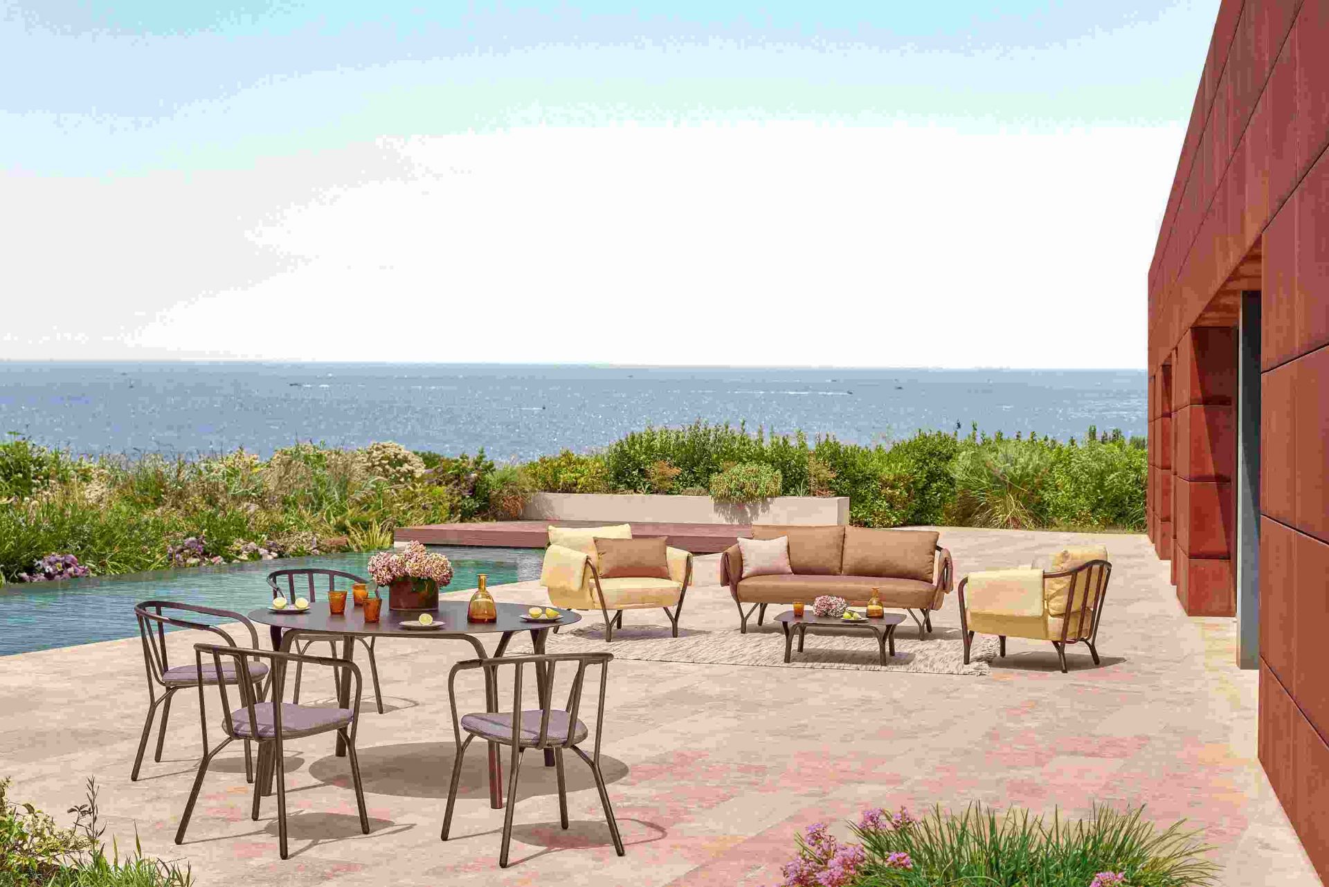 Angel Lounge Chair Armchair Outdoor Emu