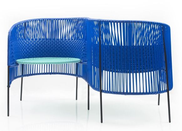 Caribe Vis a Vis Bench Outdoor ames