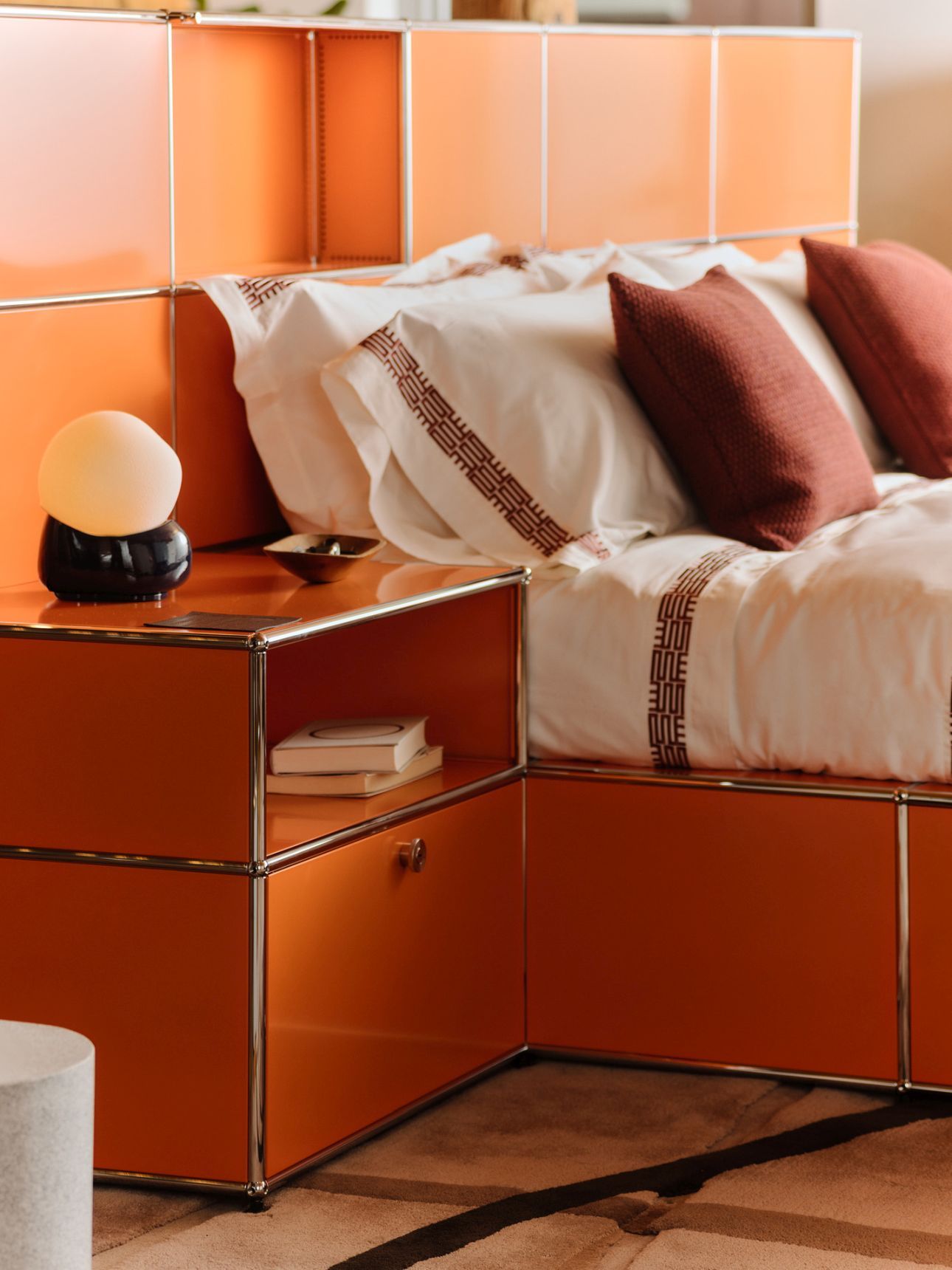 Mansa bed USM Haller x Armando Cabral