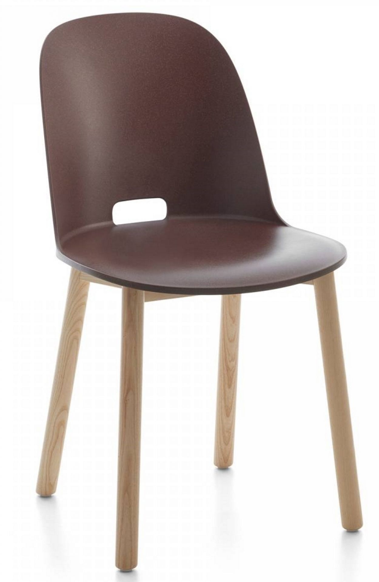 Alfi Chair Stuhl hoher Rücken Emeco-grün