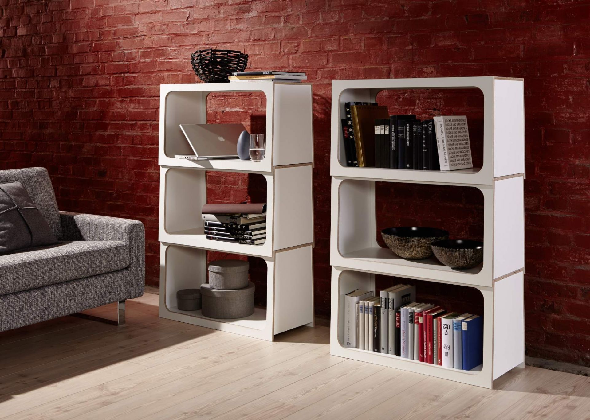 Boxit Regalmodul Müller Möbelwerkstätten -weiss