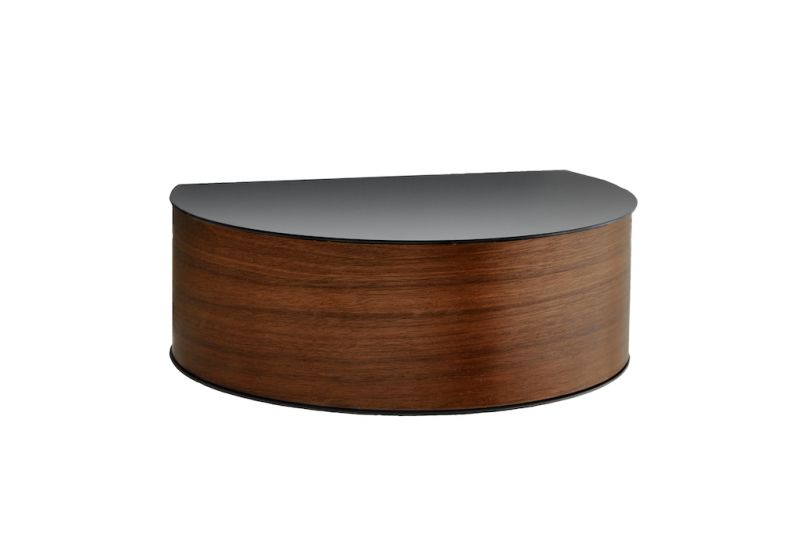 Wallie Wall Drawer Shelf Walnut Woud