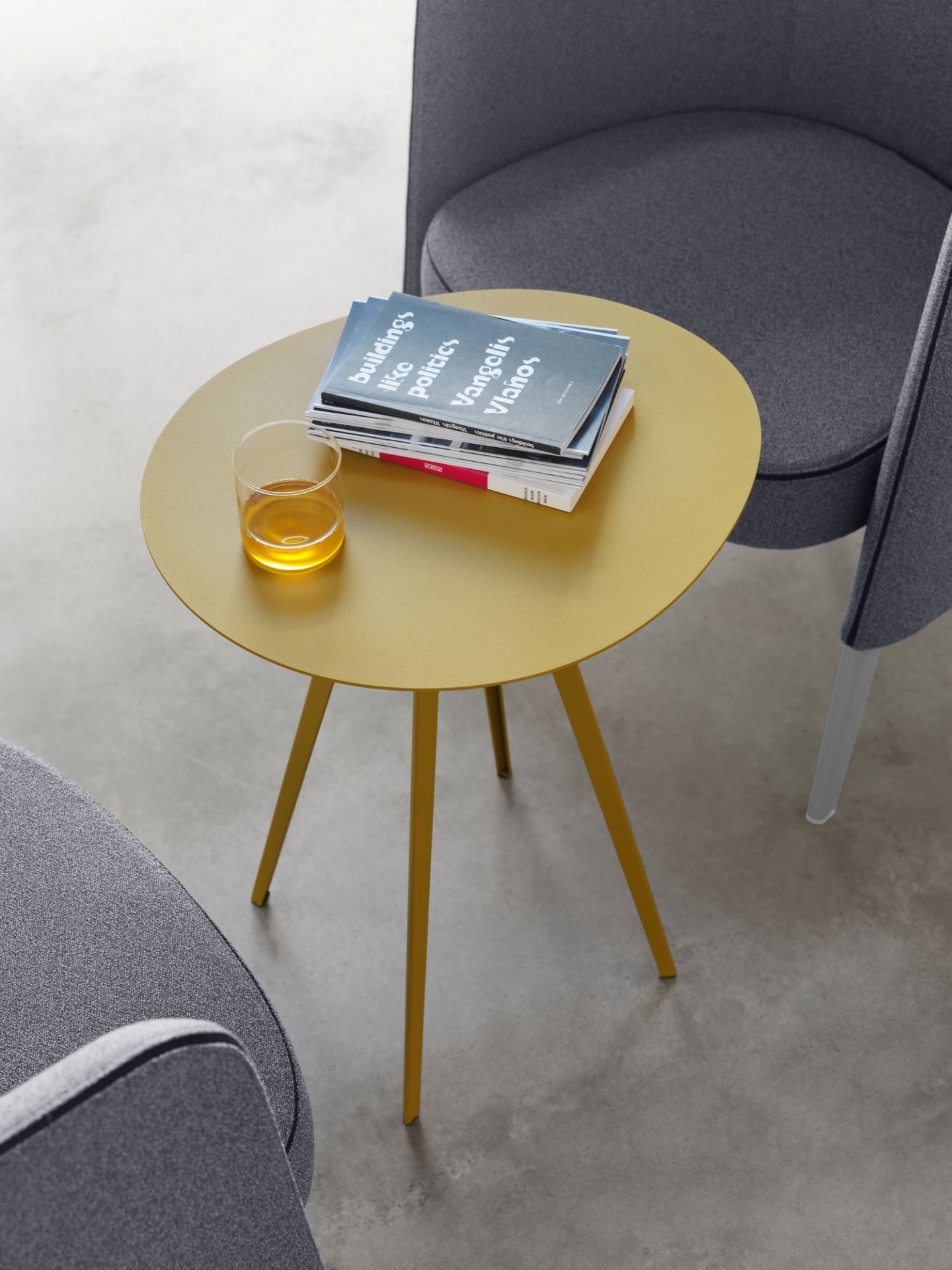 Agorà Side table large Segis gray