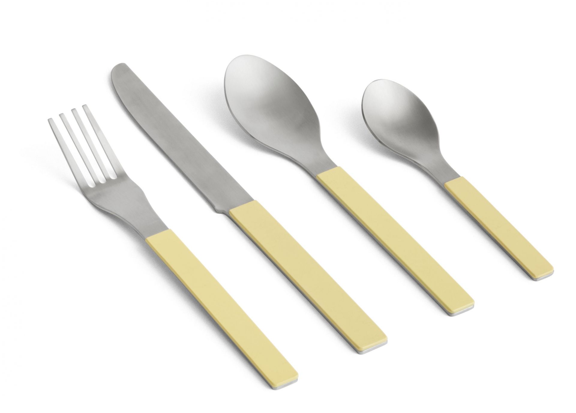 MVS Cutlery set of 4 Hay Yellow