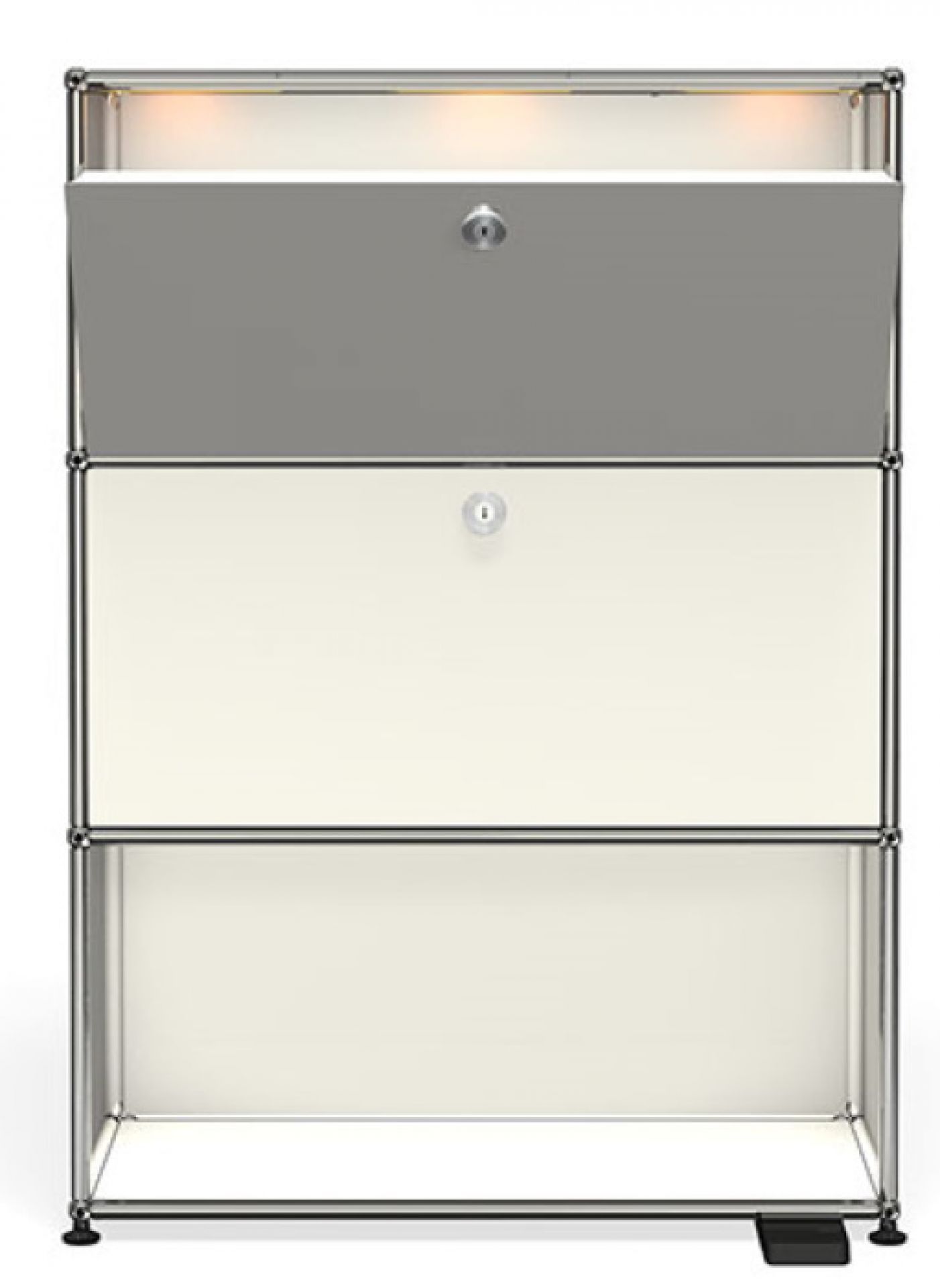 USM Haller E Highboard Pure white