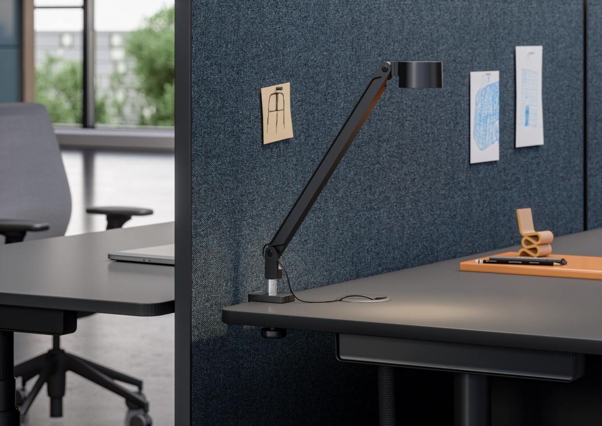 Tyde 2 Sitting and Standing table 160 cm Vitra
