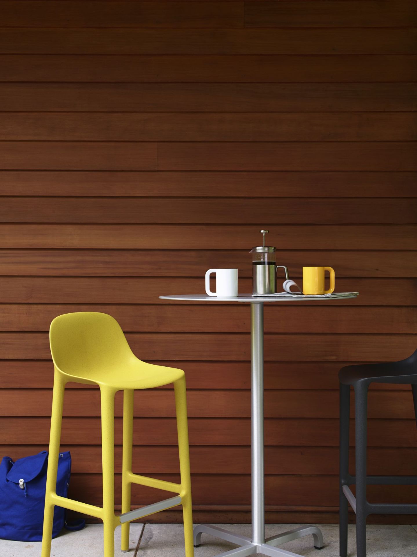 Broom Barstool Butter Yellow Emeco