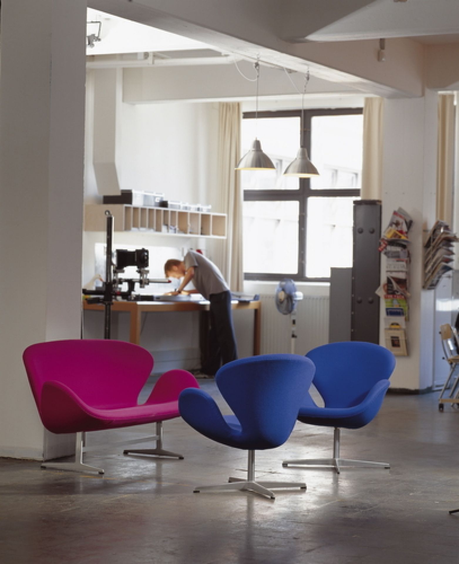 The Swan easy chair Fritz Hansen