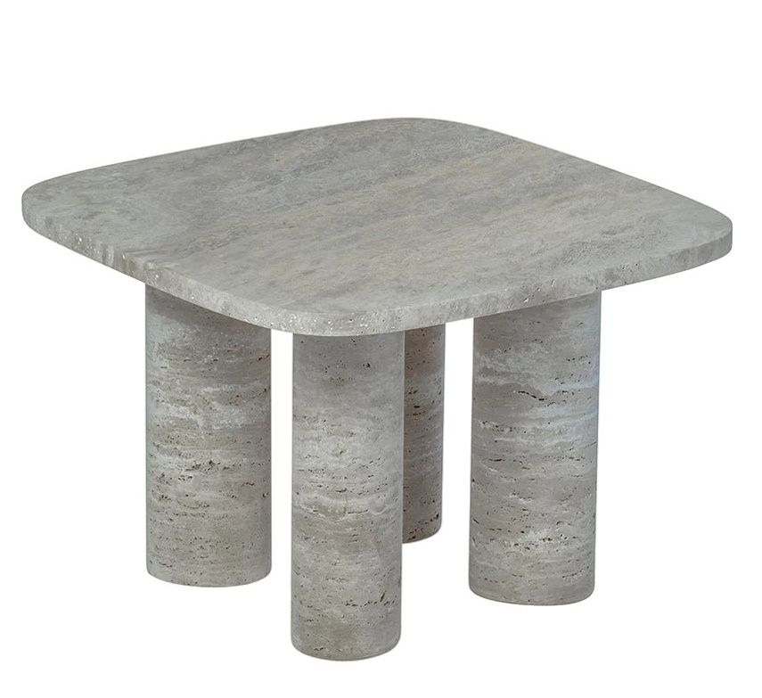 Volos side table W 52 x D 52 x H 34 cm Blomus