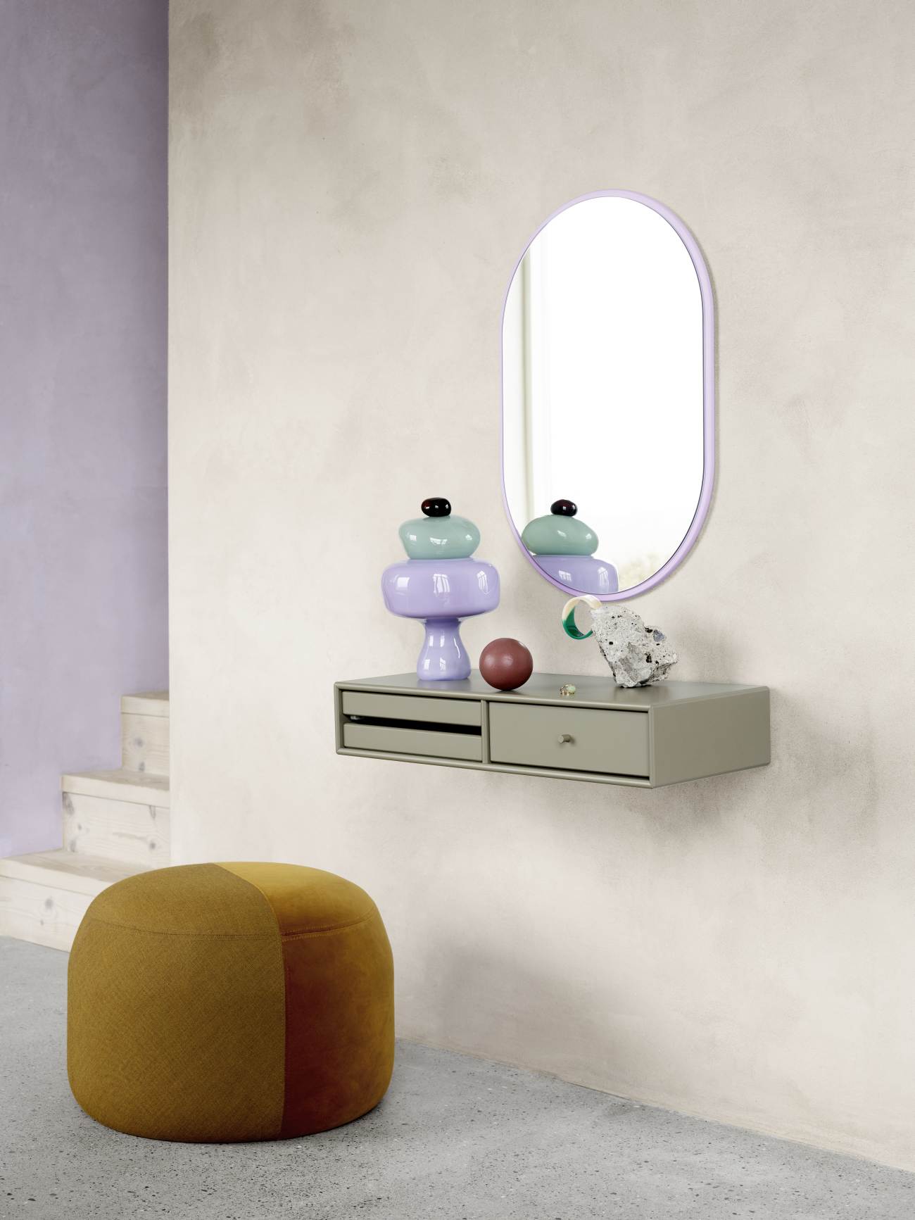 Colour Frame Mirror Look Mirror Montana 
