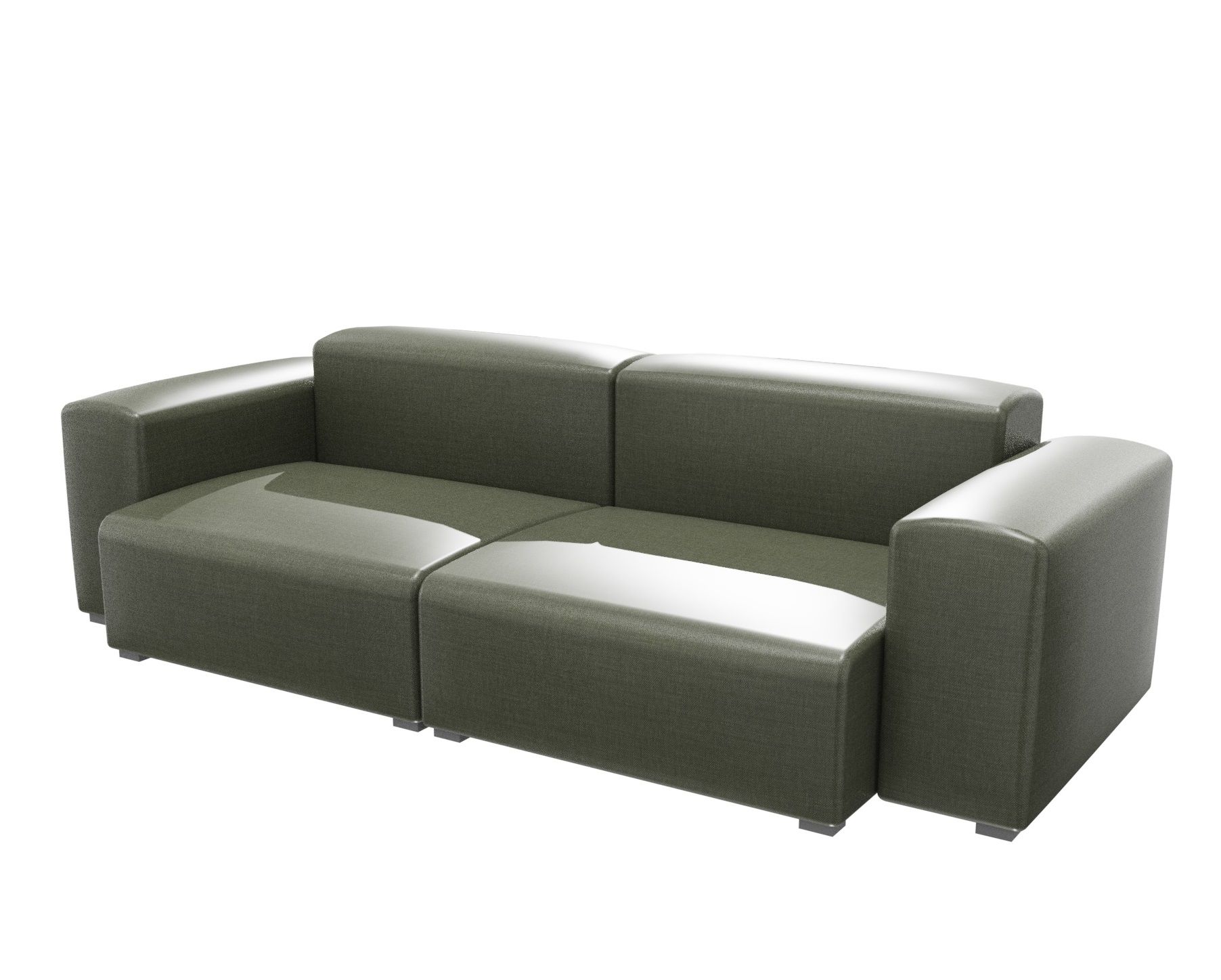 Mags Soft Sofa Low Armrest 2 1/2-seater Combination 1 Hay