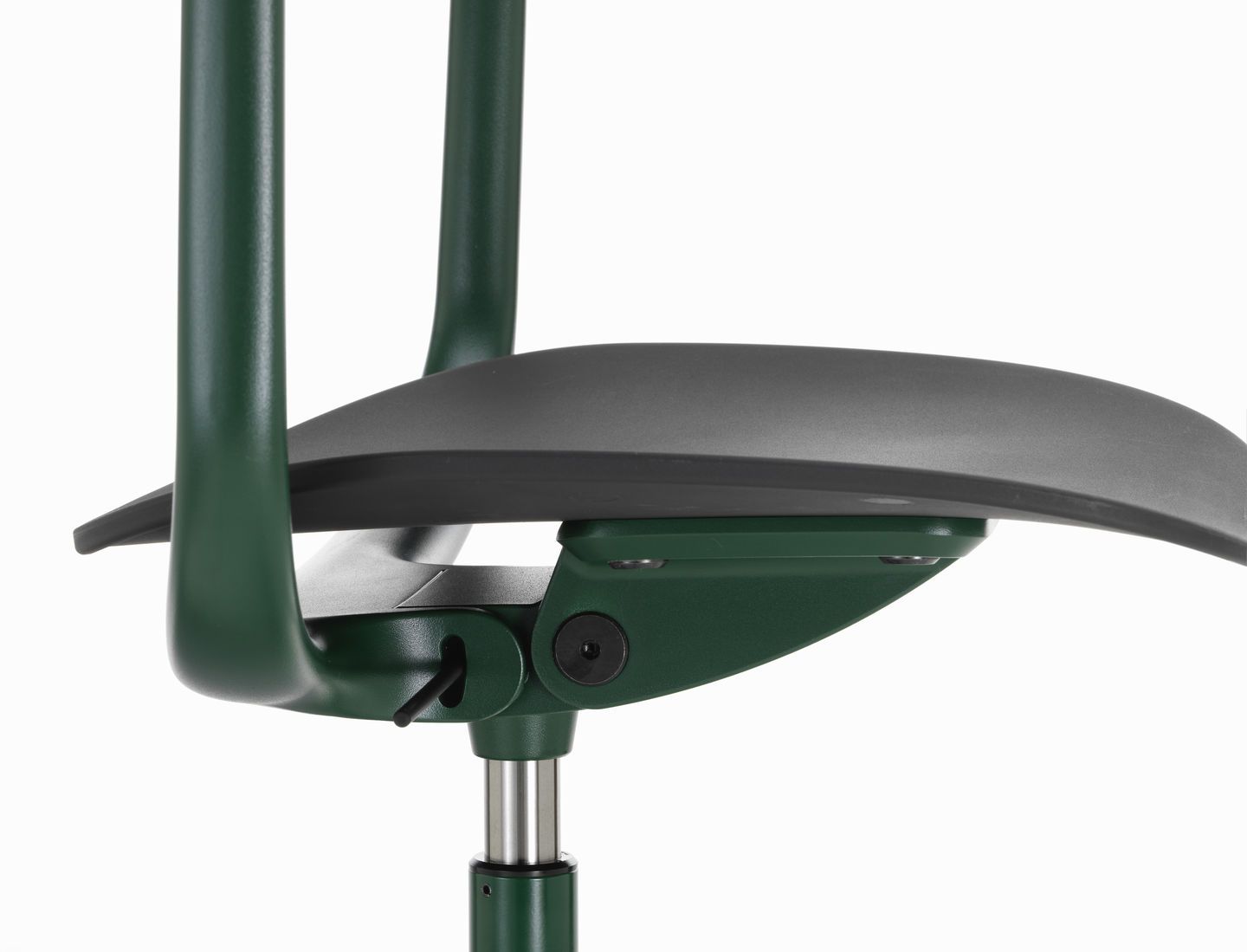 Mynt back and seat plastic office swivel chair Vitra