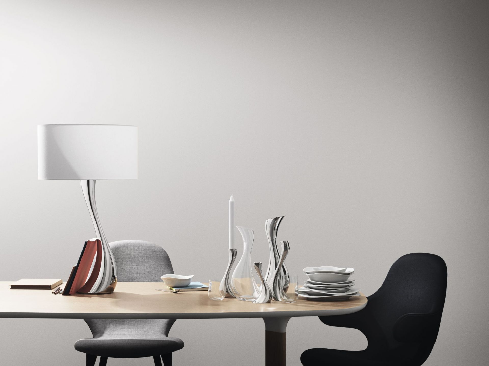 Cobra Candlestick Small Georg Jensen SINGLE PIECES