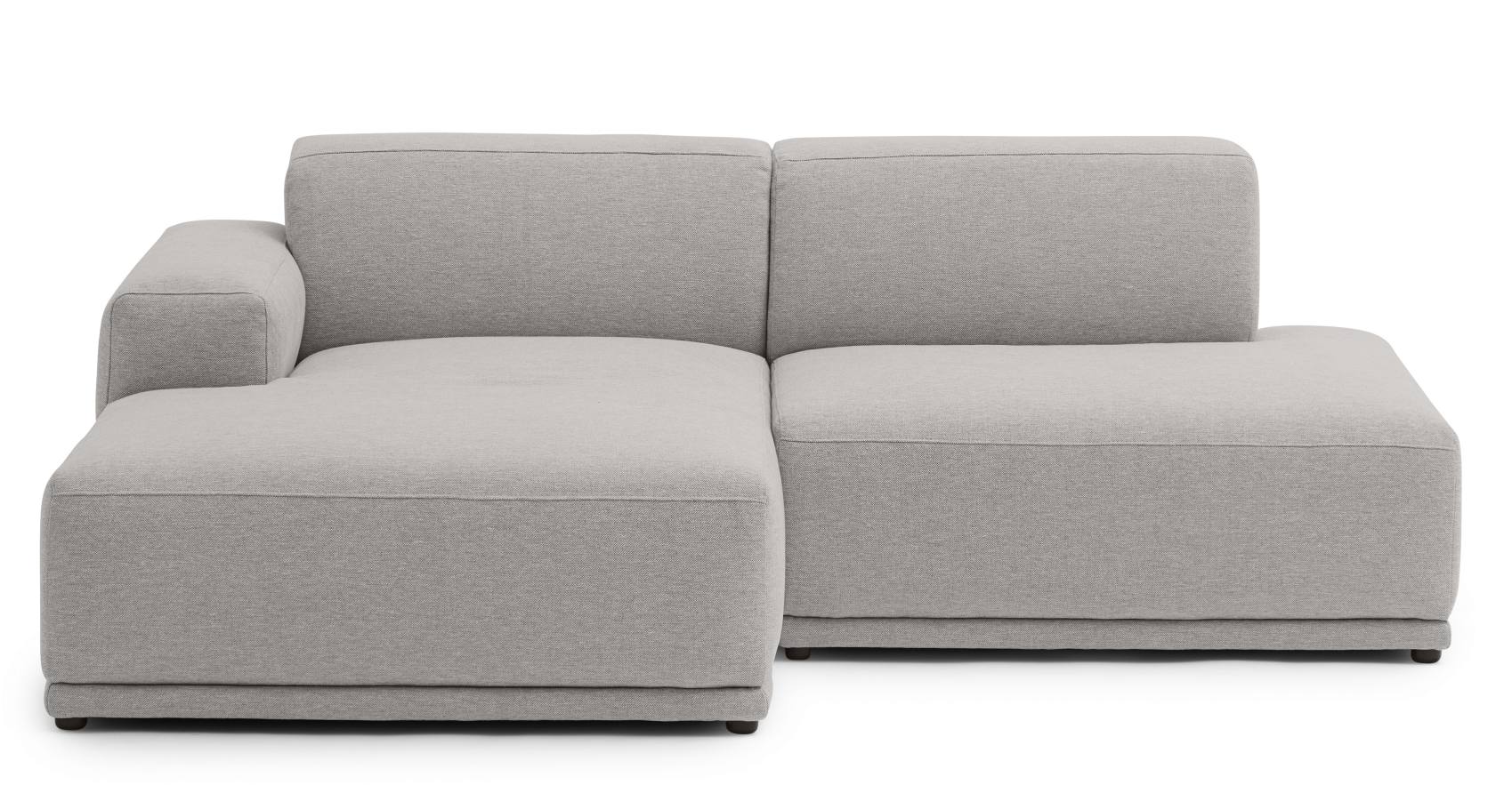 Connect Soft Modular Sofa 2-Seater Clay 12 Configuration 3 Muuto