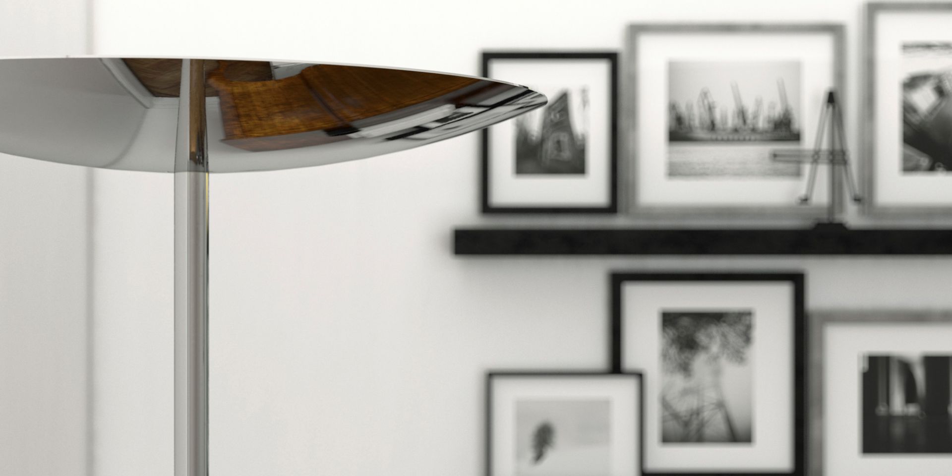 Classic LED Floor lamp Belux Black