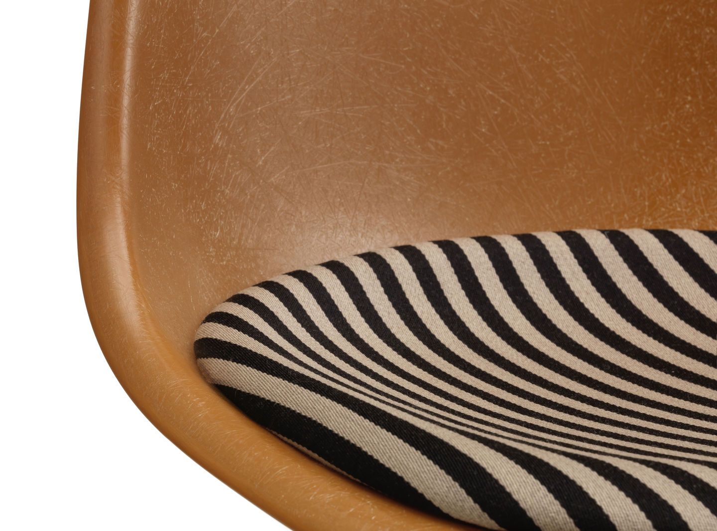 Eames Fibreglass Side Chair La Fonda Ochre Dark Vitra LIMITED EDITION