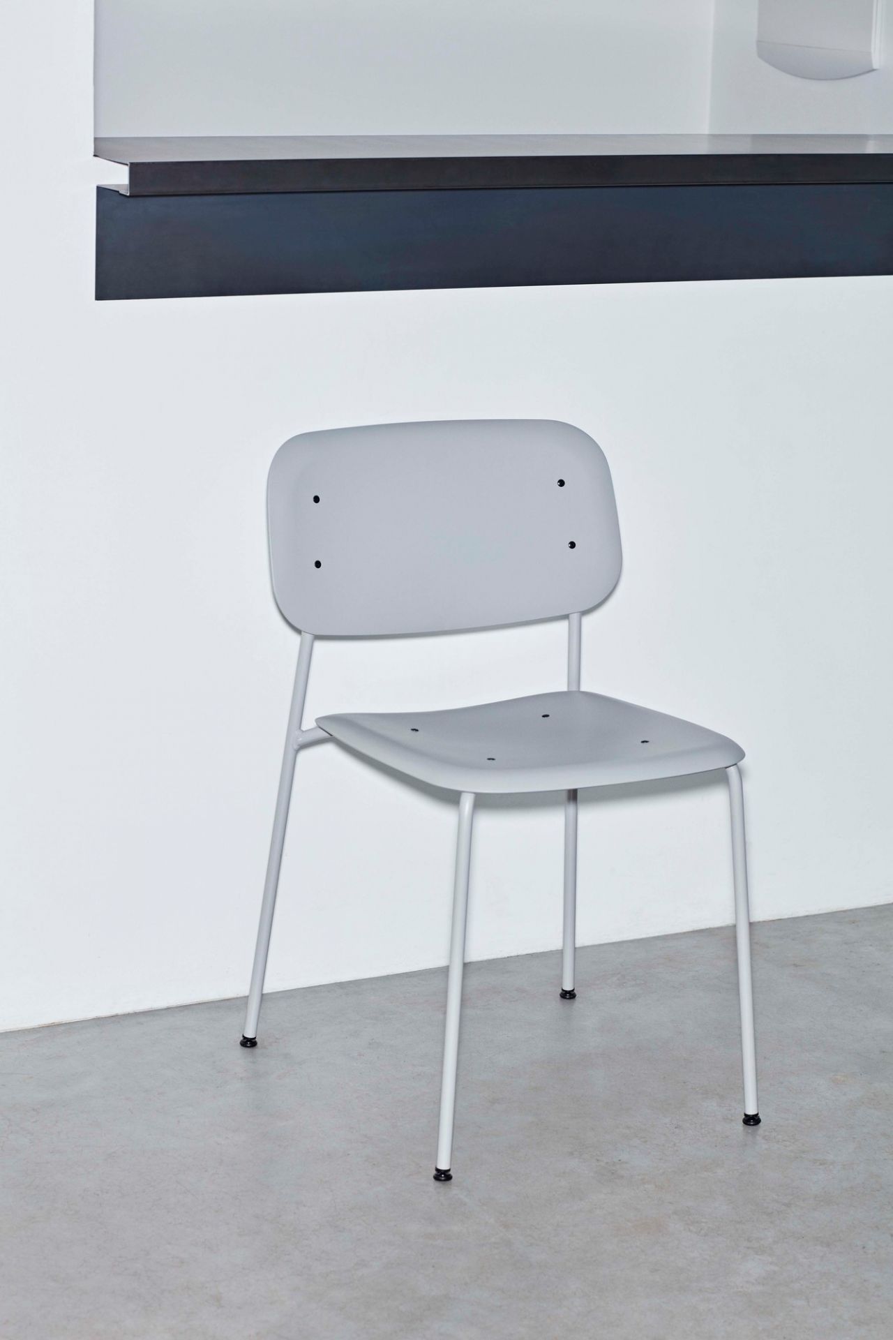 Soft Edge 45 Chair Soft grau Hay Soft Edge 45 Chair Soft grau Hay