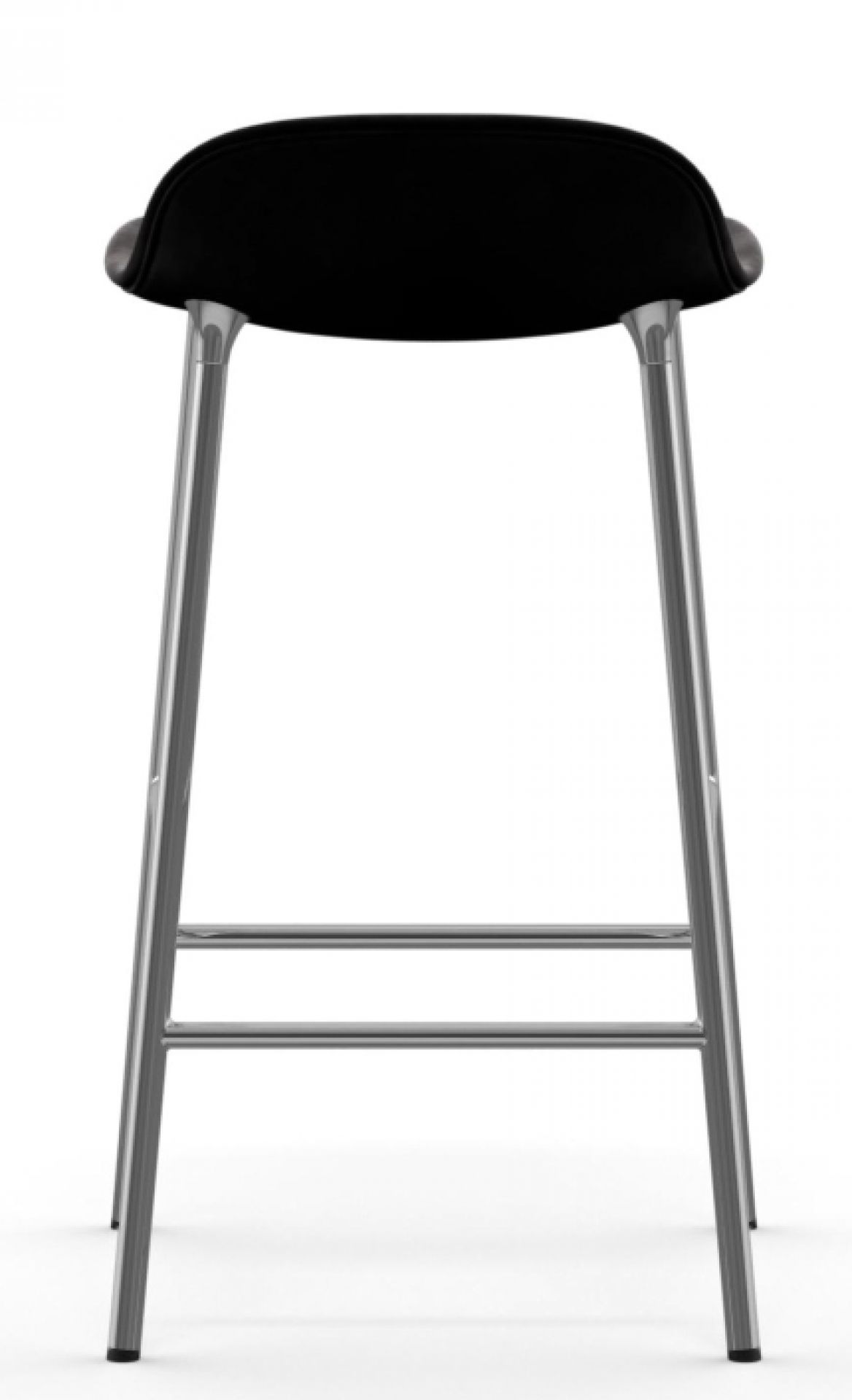 Form Barstool  H 65 cm Steel Upholstered Normann Copenhagen