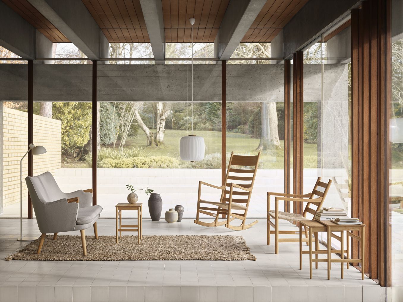 CH45 Rocking Chair - Oak oiled Carl Hansen & Søn