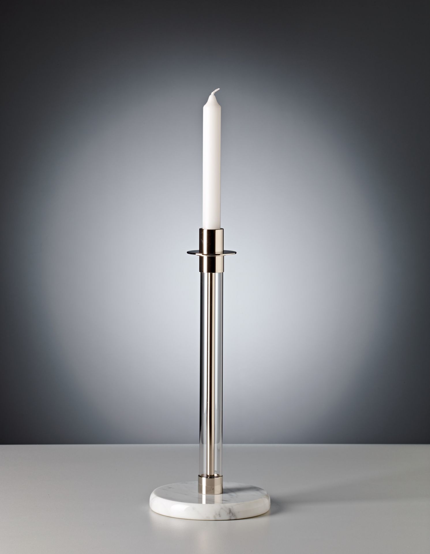 SL 30 / SL30 Bauhaus Sabbath Candlestick Tecnolumen Onyx