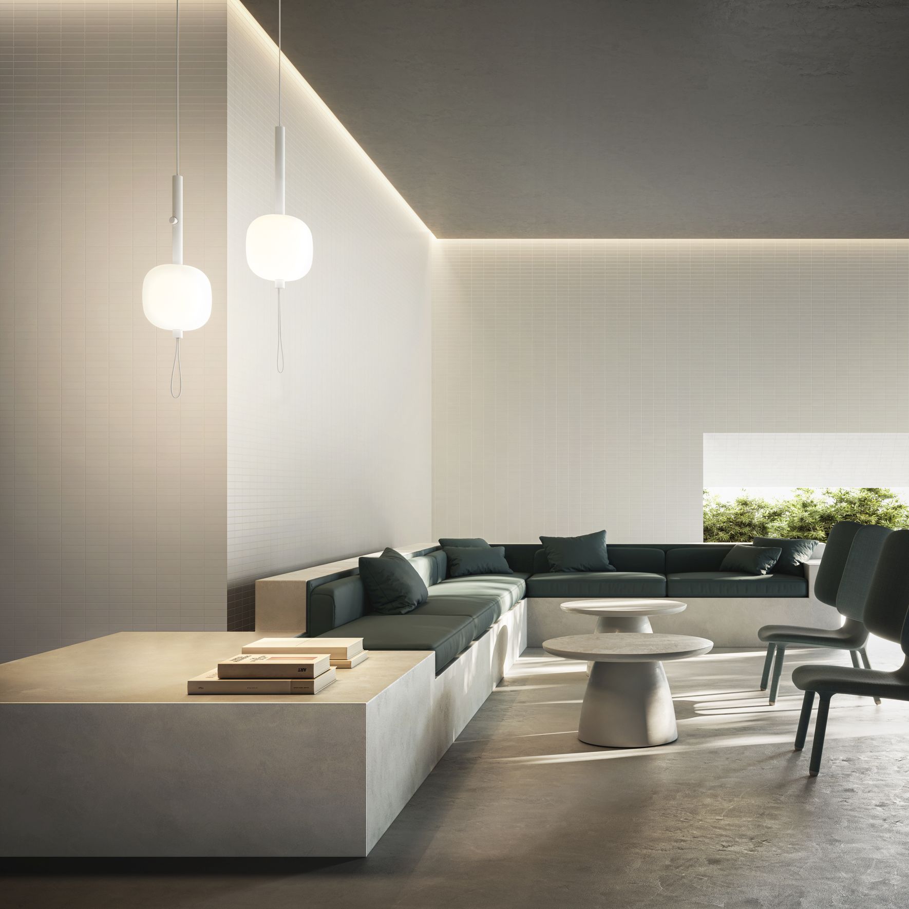Motus Pendant lamp white Kdln