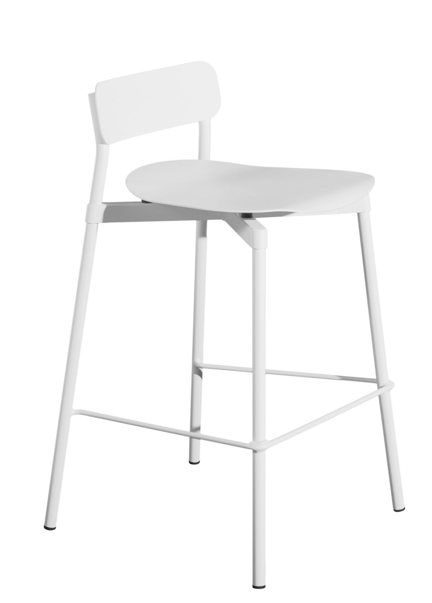 Fromme Barstool Bar Stool H 65 cm Petite Friture White Fromme Barstool Bar Stool H 65 cm Petite Friture White