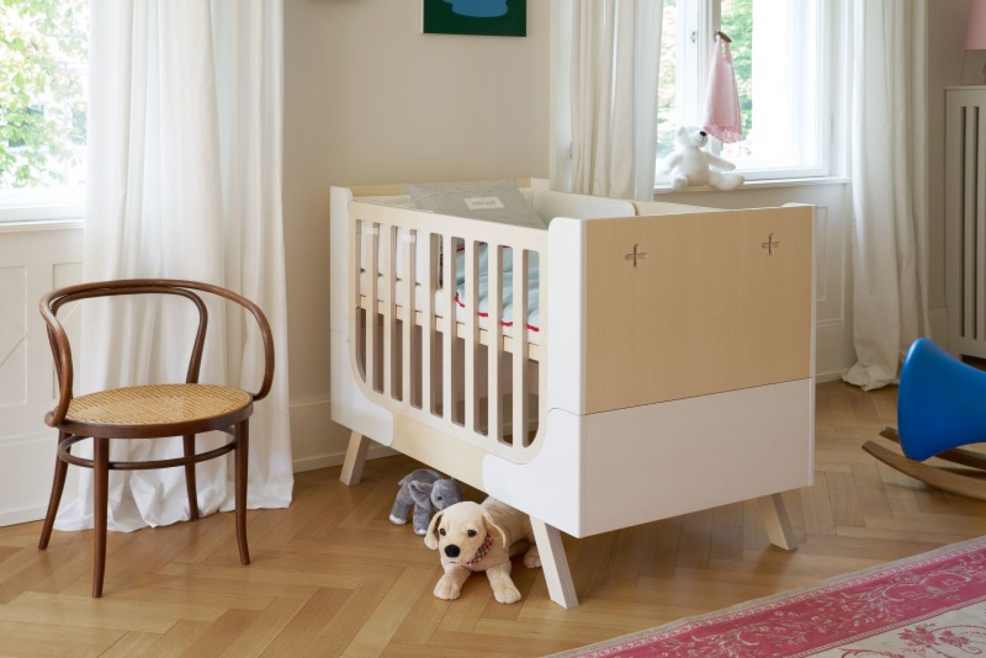 Nest insert white for Famille Garage baby bed / children's bed Richard Lampert