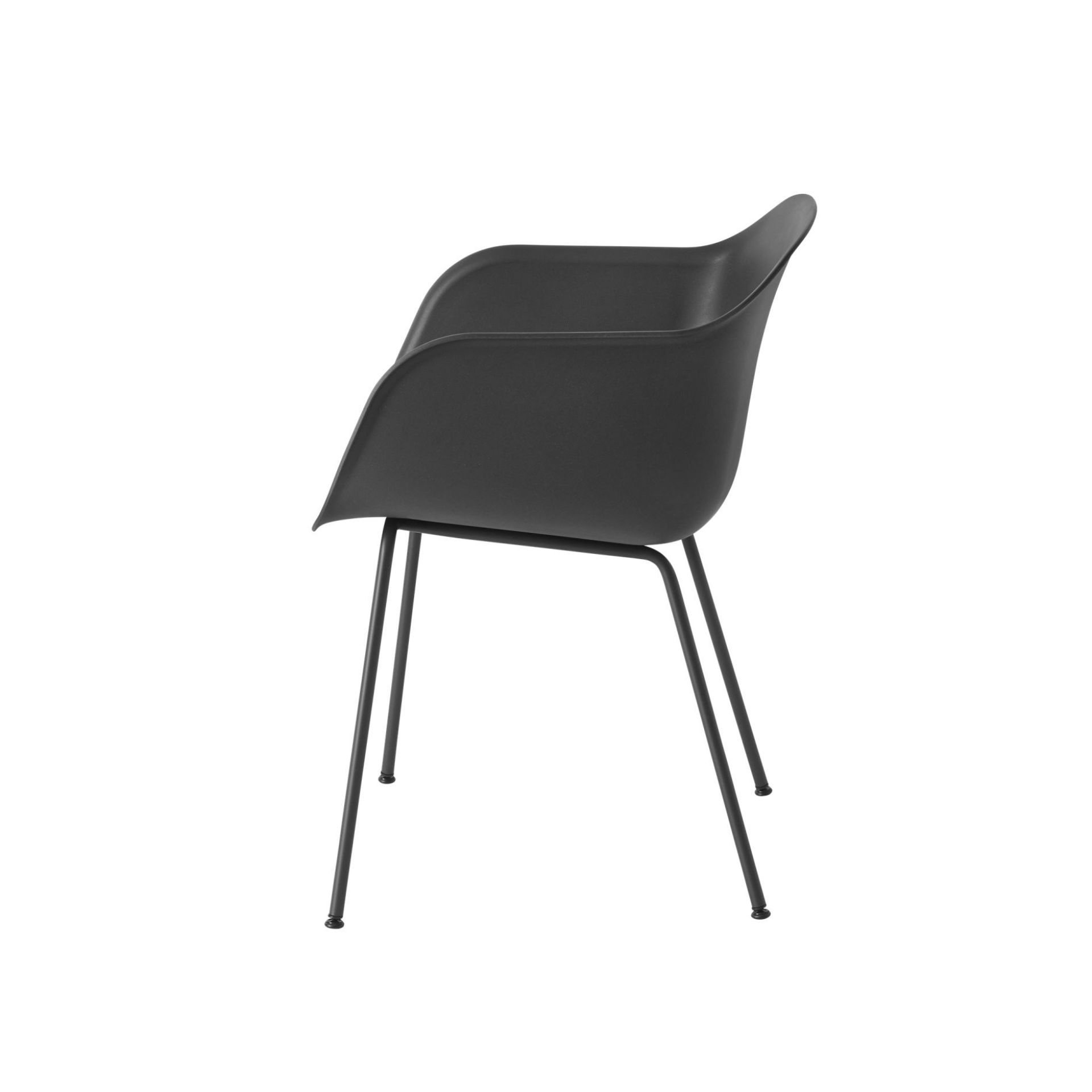 Fiber Armchair Tube Base Chair Muuto