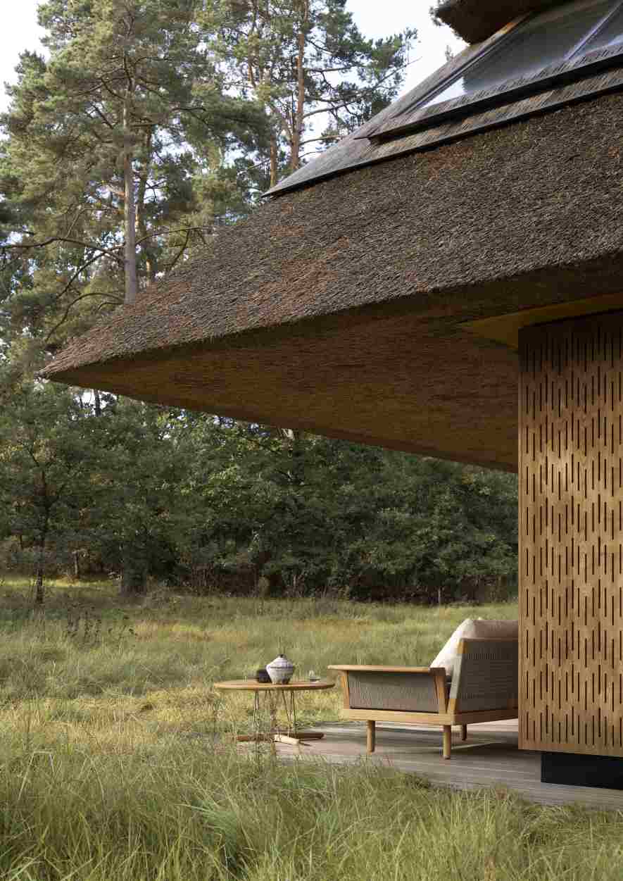E510 Embrace Sofa Module with backrest and armrest Outdoor Carl Hansen & Søn 