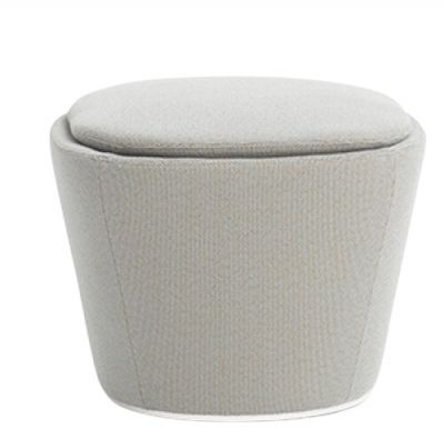 Flint Stool with Plate Foot Swivel Cor