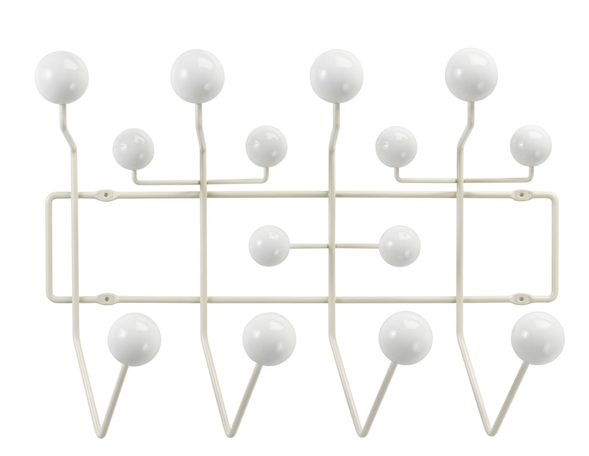 Eames Hang it all coat rack warm white Vitra NEW VERSION 