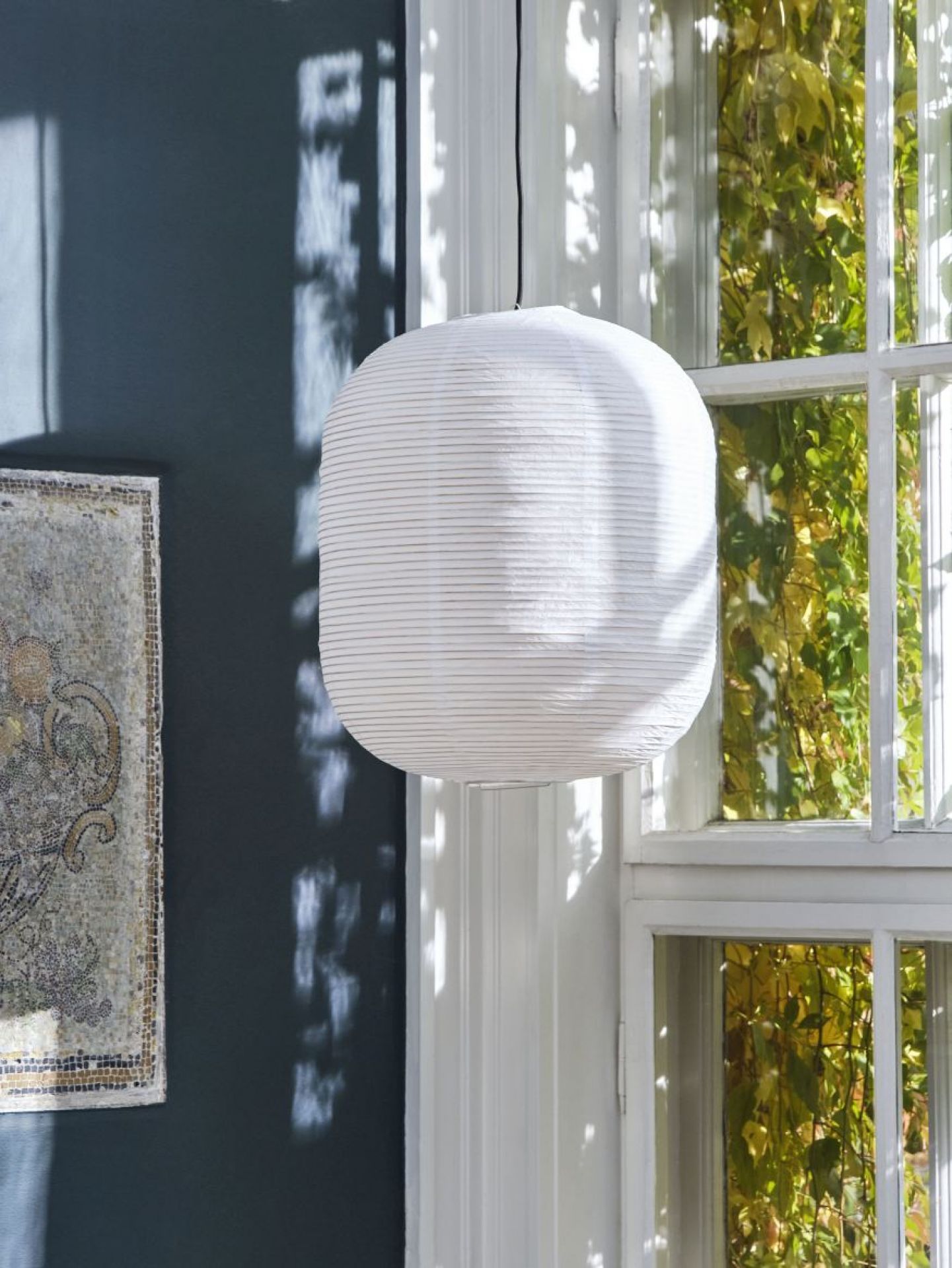 Rice Paper Shade 42 cm Hay