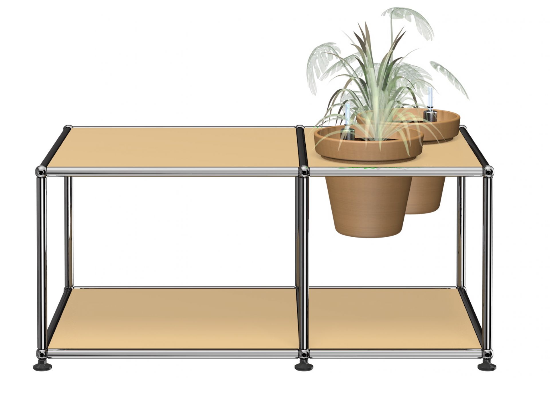 Plant worlds Side table USM Haller Beige