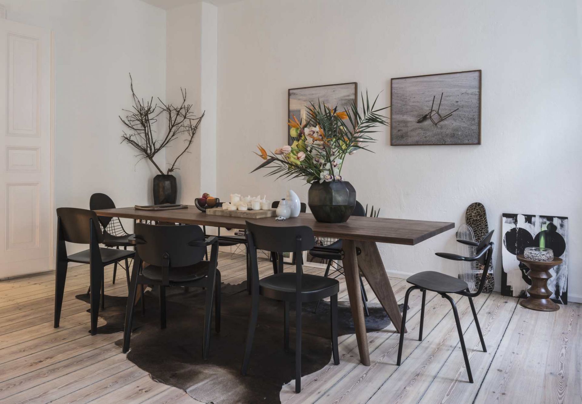 Table S.A.M Bois Table W 90 x L 240 cm Vitra