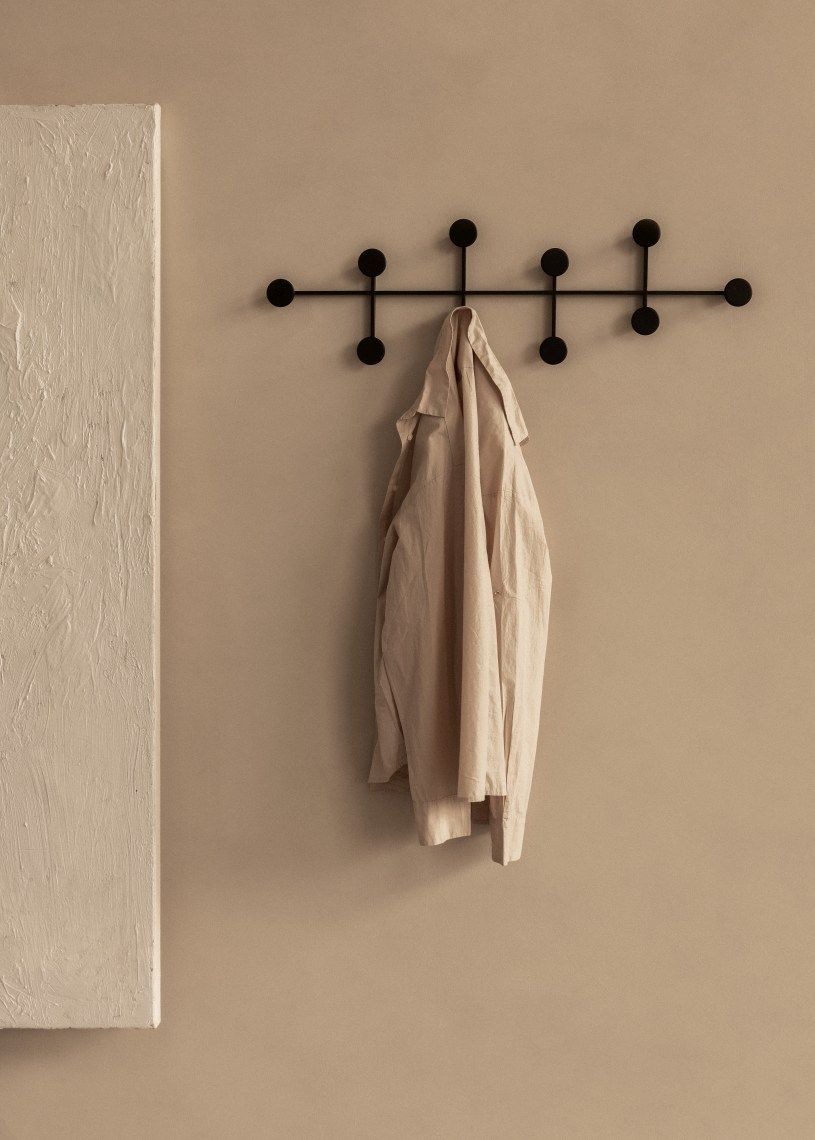 Afteroom Coat Hanger Large Black Coat Hanger Audo 