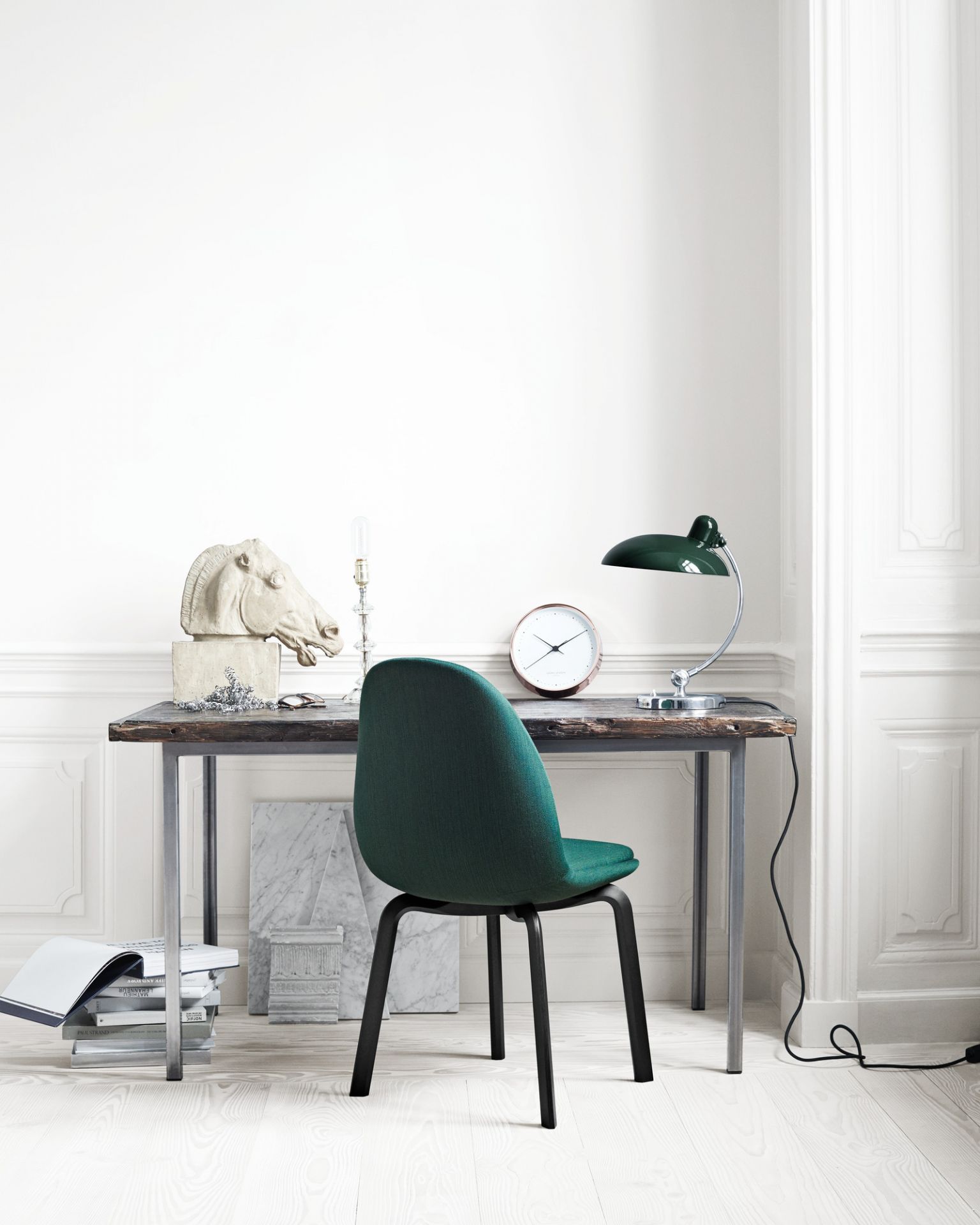 6631 T Luxus Table lamp KAISER idell Fritz Hansen white