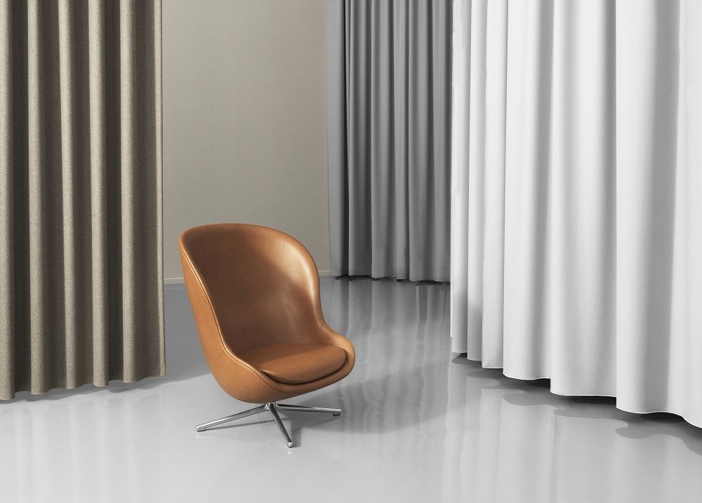 Hyg Lounge Chair High Swivel Armchair Normann Copenhagen