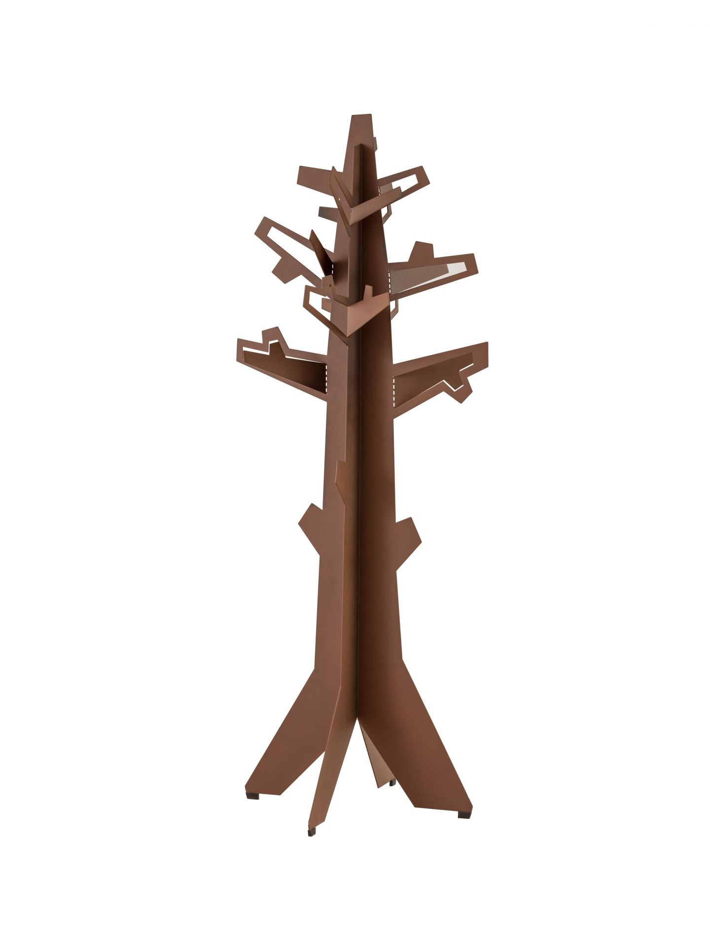 Forest for the Tress Coat Rack rust brown vanEsch