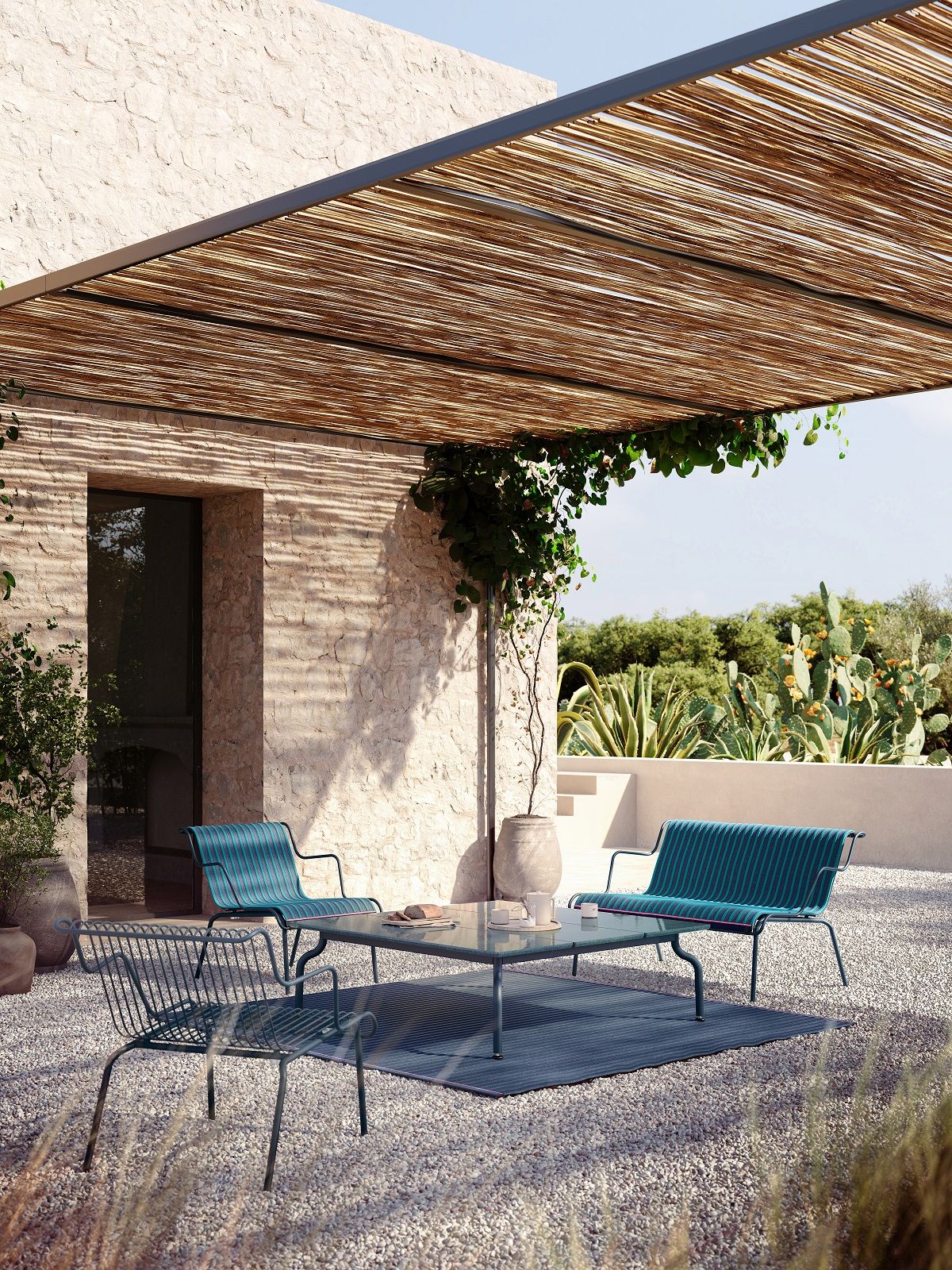 South Outdoor Bench Magis