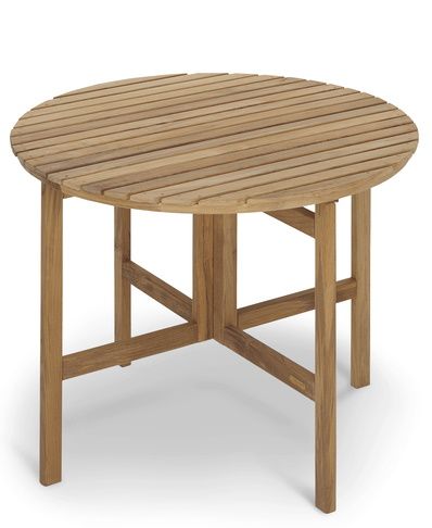 Selandia Table Ø 94 Side Table Folding Outdoor Skagerak by Fritz Hansen