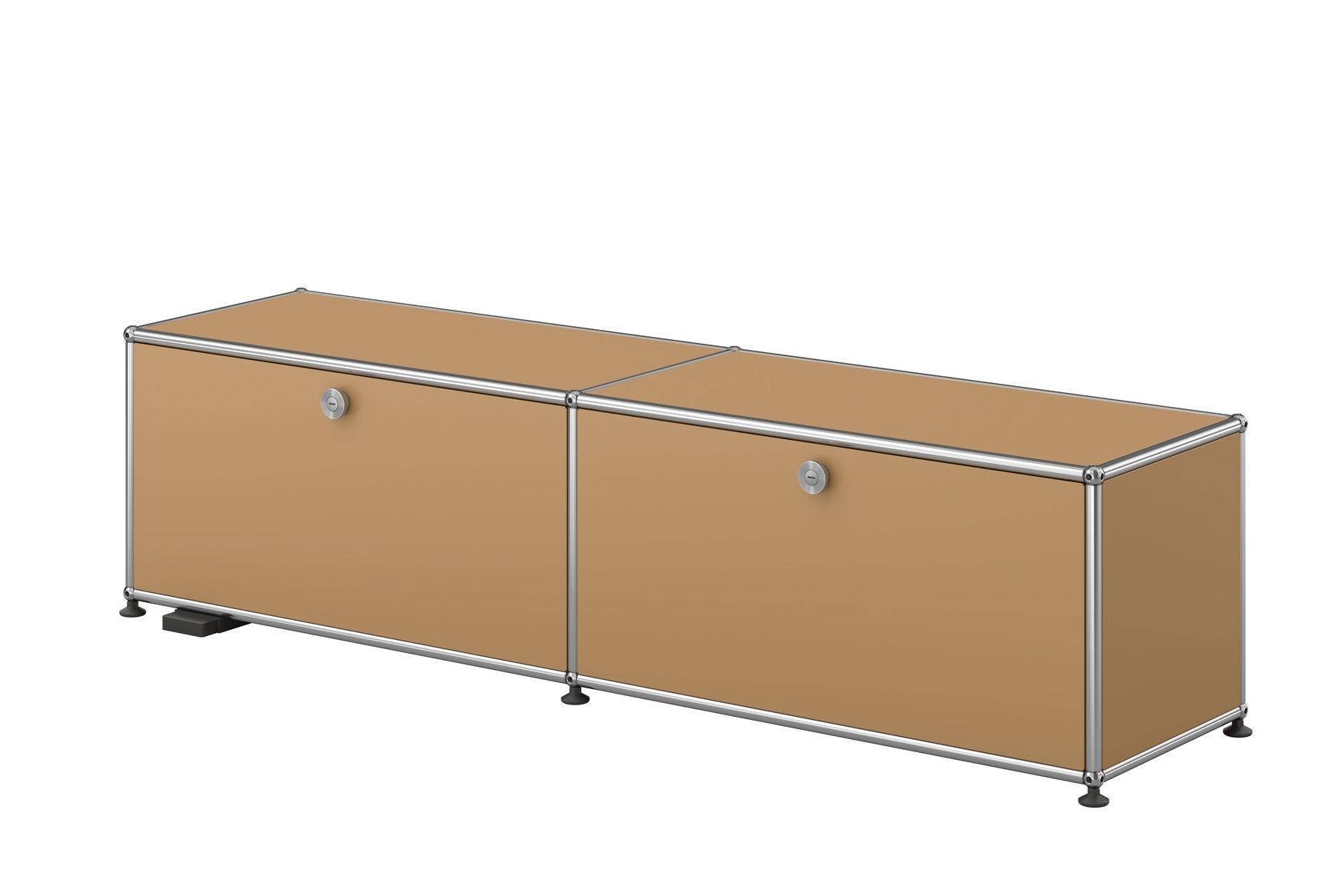 USM Haller E TV/Hi-Fi furniture with dimmable light Beige