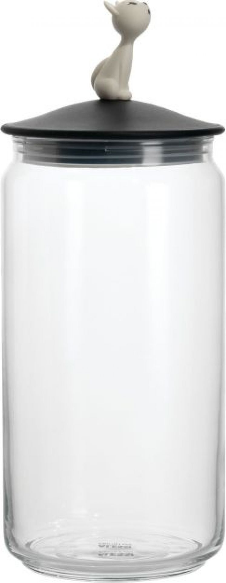 MioJar AMMI22 B Cat food container black Alessi