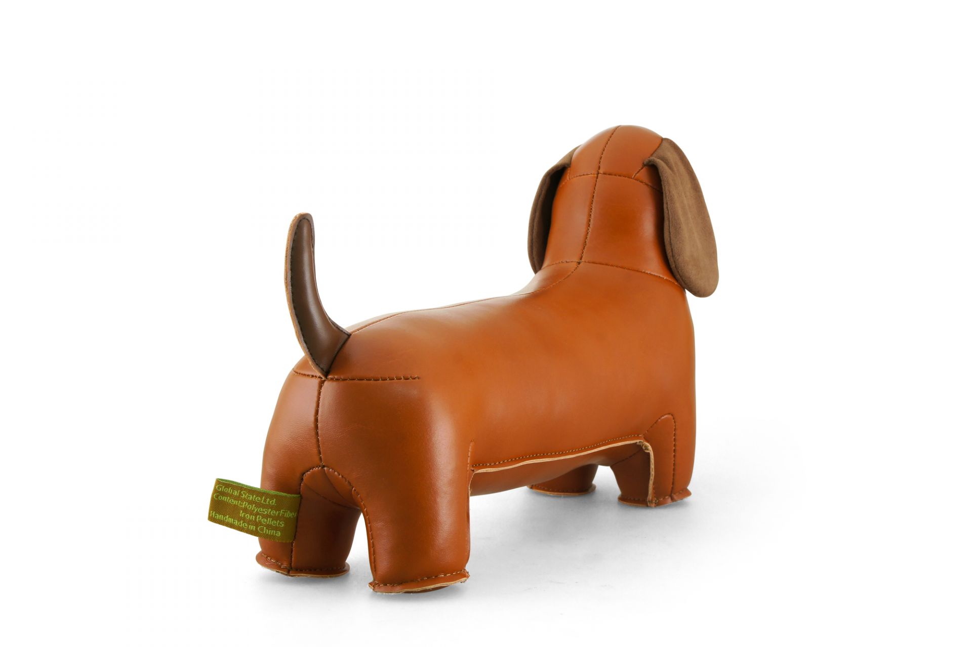Bookend Classic Dachshund Tan/Brown Züny