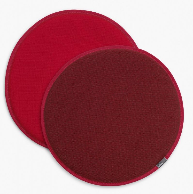 Seat Dot Sitzkissen Vitra-rot-coconut / poppy red SINGLE PIECES