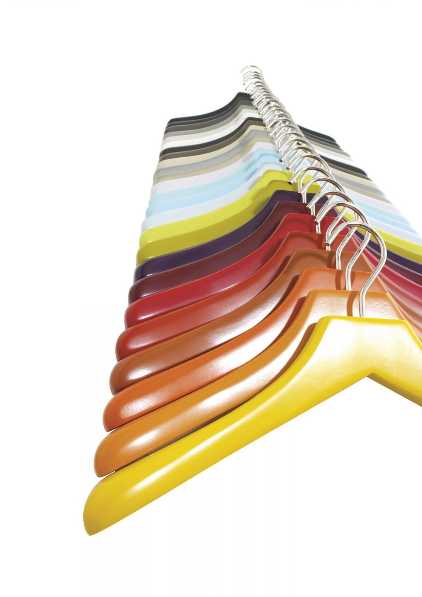 0112. Coat Hanger Citrus Yellow / Hook Chrome Matt Schönbuch