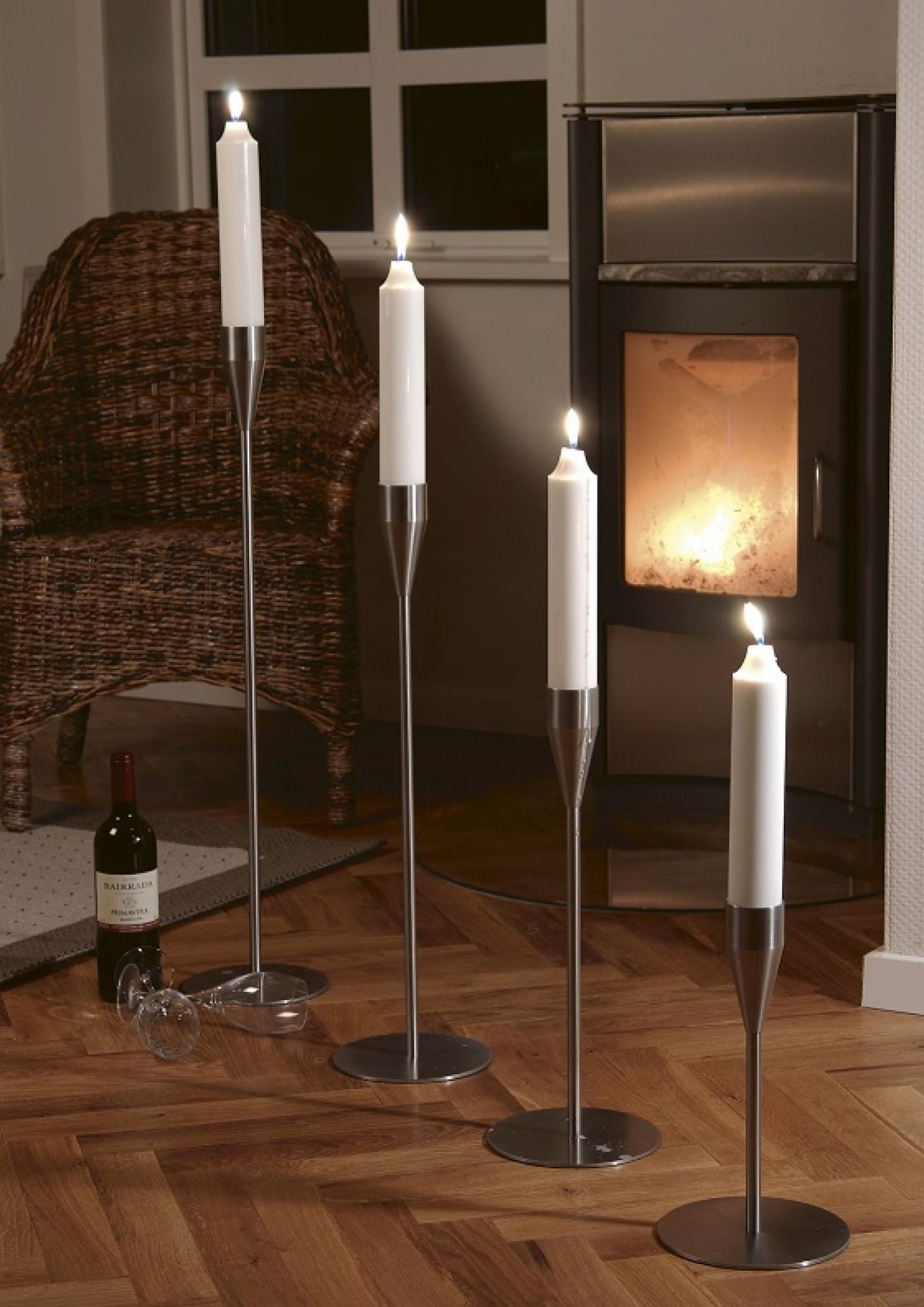 Venus / Jupiter / Saturn candleholder MAXI Piet Hein 